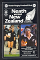 Neath v New Zealand 1989 rugby  Programme